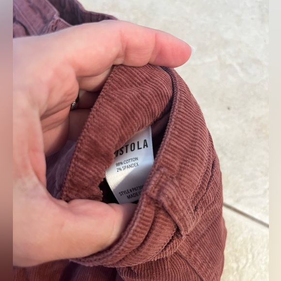 Pistola Corduroy Mid Rise Skinny Jeans Sz 28 | Pistola Corduroy Skinny Jeans - Picture 3 of 5